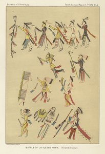 Bitva o Little Bighorn od American School