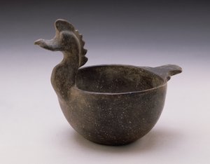 Bird Effigy Bowl, Mississippi (keramika) od American School