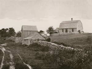 Místo narození komodora O. H. Perryho, South Kingston (hlubotisk) od American School