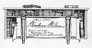 Knihovna prezidenta Woodrowa Wilsona (1856-1924) (tisk) od American School