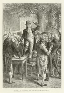 Camille Desmoulins v Palais Royal od American School