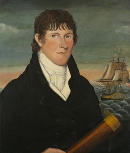 Kapitán David Bush, 1812 od American School