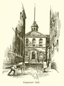 Carpenters Hall, Philadelphia od American School