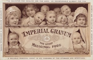 Děti a kojenci reklama Imperial Granum od American School