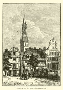 Kostel svatého Jakuba, Hamburk od American School