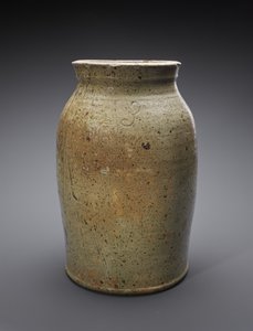 Churn, c. 1865-1900 (alkalická glazovaná kamenina) od American School