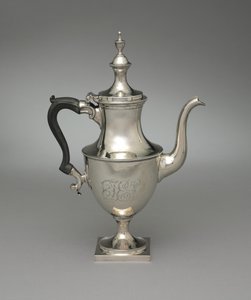 Kávová konvice, cca 1800 od American School