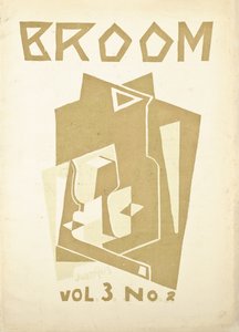 Obálka 3. dílu, číslo 2, uměleckého časopisu "Koště", c. 1921-1924 od American School