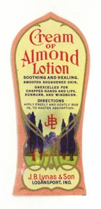 Krém z mandlového mléka Label, JB Lynas & Son od American School