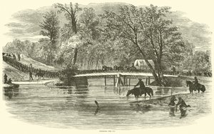 Crossing the NY, květen 1864 od American School