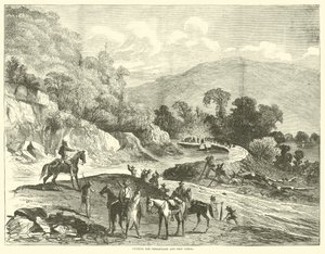 Přeříznutí kanálu Chesapeake a Ohio, červenec 1864 od American School