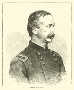 Daniel E Sickles, květen 1863 od American School