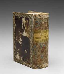 Smrt majora Ringgolda, c. 1846-1848 (papír a verre-églomisé) od American School