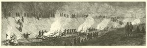 Zničení Weldon Railroad, září 1864 od American School