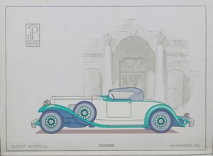 DuPont Motor Cars: Roadster, 1921 od American School