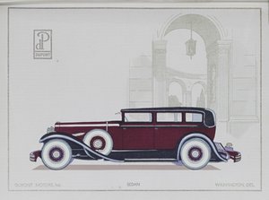DuPont Motor Cars: Sedan, 1921 od American School
