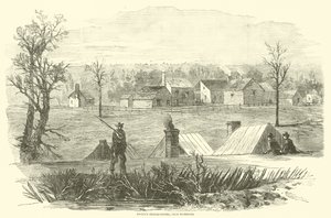 Ewells Headquarters, poblíž Richmond, březen 1865 od American School