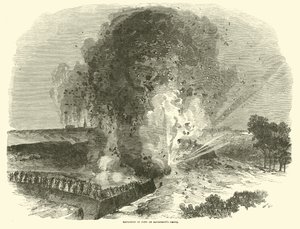 Exploze pevnosti na McPhersonově frontě, červen 1863 od American School