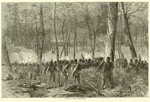 Boj v divočině, květen 1864 od American School