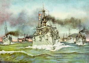 Létající eskadra námořnictva Spojených států během španělsko-americké války, 1898