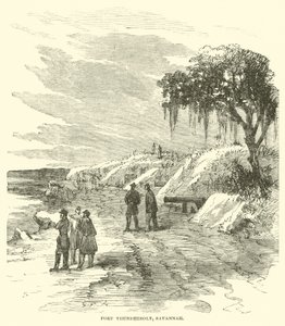 Fort Thunderbolt, Savannah, prosinec 1864 od American School