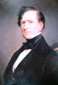 Franklin Pierce (1804-69) (barevné lito) od American School
