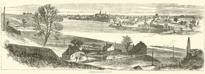 Fredericksburg, z Falmouth, listopad 1862 od American School
