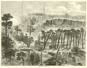 Gearyův útok na Dug Gap, květen 1864 od American School
