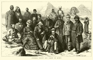 Generál Grant a strana v Egyptě od American School