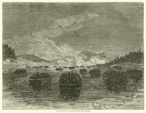 Brigáda generála Hazense sestupující přes Tennessee, říjen 1863 od American School