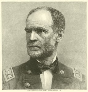 Generál William Tecumseh Sherman, odešel 1. listopadu 1883, květen 1864 od American School
