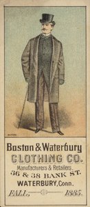 Gentleman v cylindru s hůlkou od American School