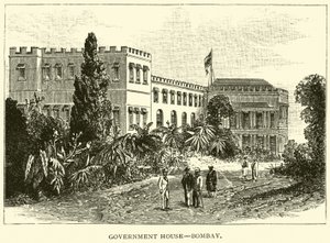 Vládní dům, Bombaj od American School