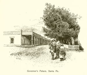 Palác guvernérů, Santa Fe od American School