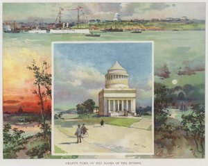 Grantova hrobka na břehu Hudsonu od American School
