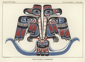Haida double thunderbird od American School