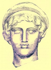 Hebe, ilustrace z knihy Victora Duruy History of Greece, vydané v roce 1890 (digitálně upravený obrázek) od American School