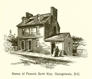 Domov Francise Scotta Keye, Georgetown, DC od American School