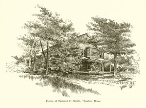 Domov Samuela F. Smithe, Newton, Mass od American School