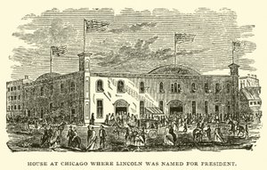 Dům v Chicagu, kde byl Lincoln jmenován prezidentem od American School