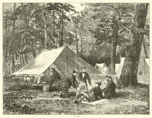 V táboře, červenec 1863 od American School