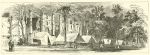V táboře ve Warrenton Springs, říjen 1863 od American School