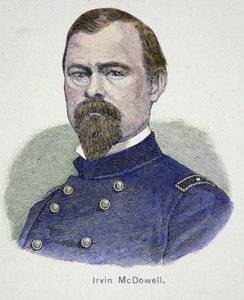 Irvin McDowell (1818-85) (barevná rytina) od American School