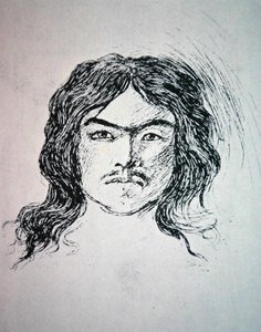 Joaquin Murieta (litho) od American School