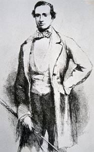 John Butterfield (1801-69) (rytina) od American School