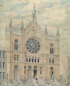 Synagoga Khal Adath Jeshurun, New York od American School