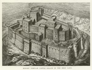 Templářský hrad Kragin ve Svaté zemi od American School