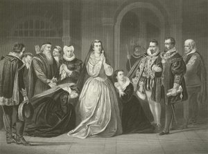 Poslední chvíle Marie, skotské královny, 1587 od American School