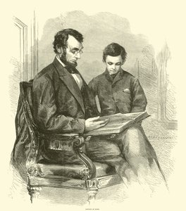 Lincoln doma, duben 1865 od American School