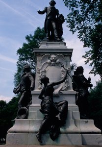 Pamětní socha generála Gilberta de Lafayette, 1891
